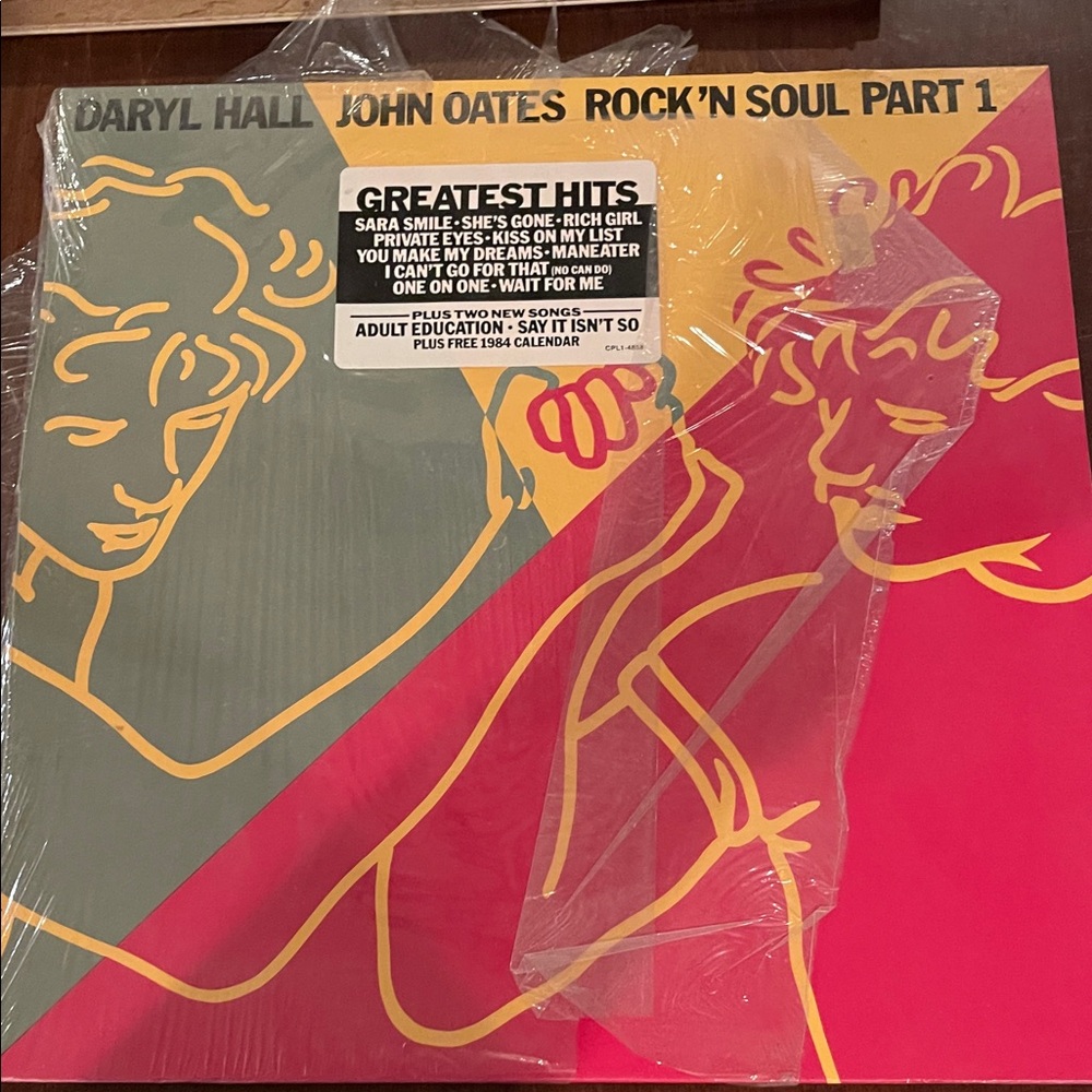 Daryl Hall & John Oates Rock 'N Soul Part 1 Vinyl Record - Multicolor